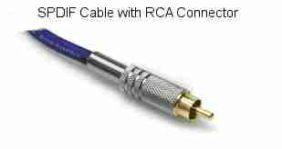 SPDIF Cable with RCA Connector